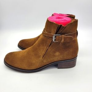 Kenneth Cole Gentle Souls Suede Ankle Boots Percy Women Shoes Size 11 Br…